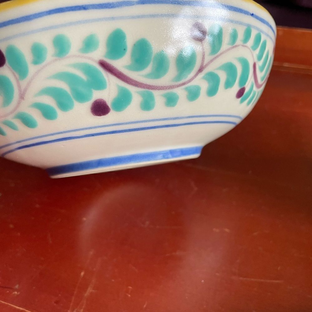 Mexico Pottery Vintage Bowls Trinket Dish - Picture 2 of 16